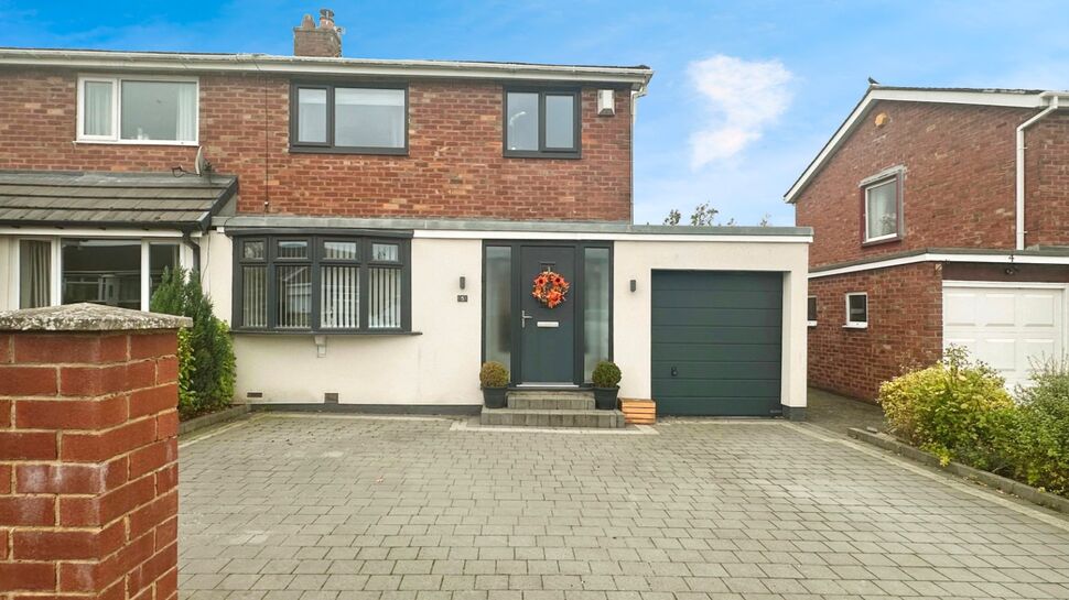 Main image of 3 bedroom Semi Detached House for sale, Aberdeen, Ouston, Durham, DH2