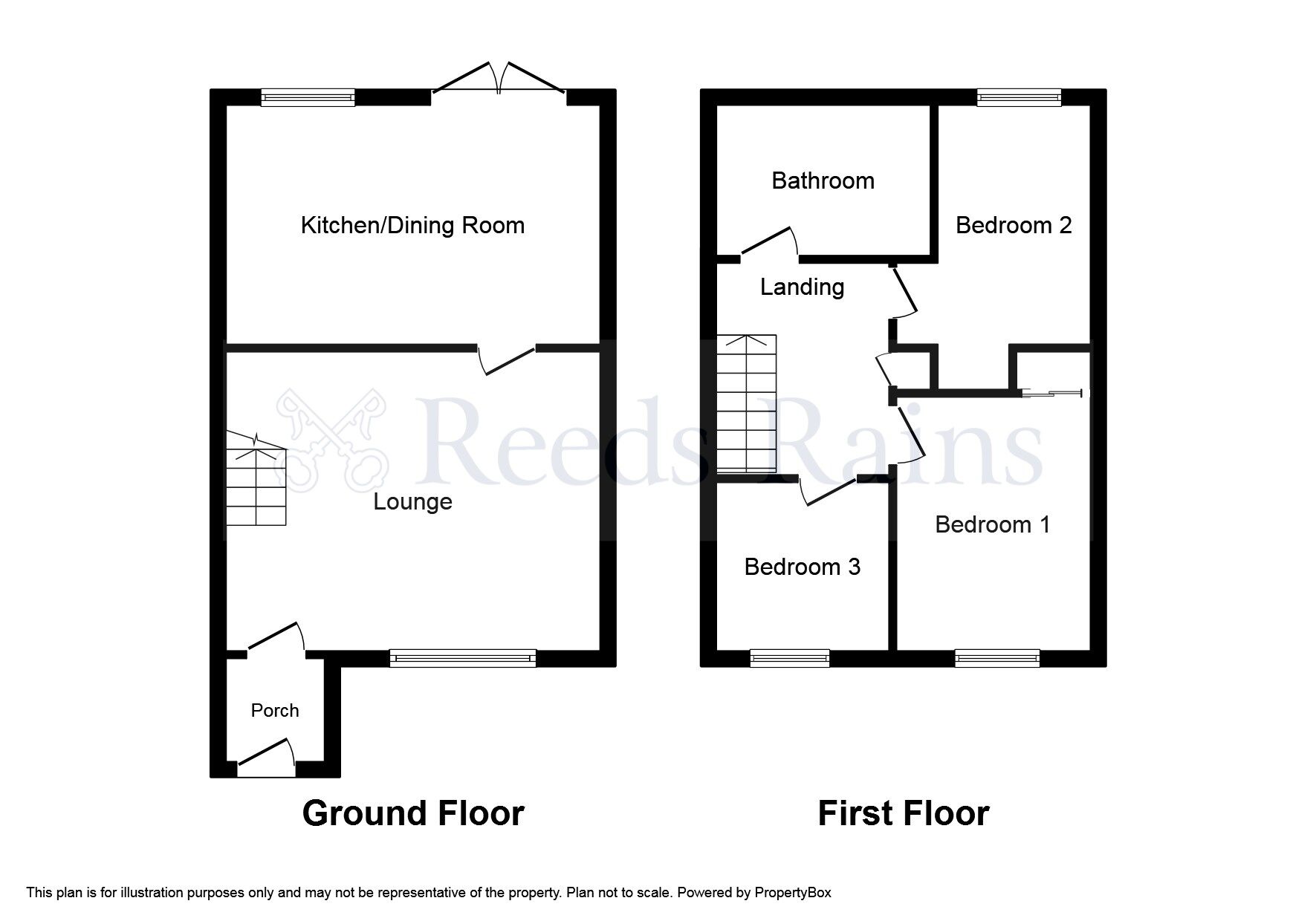 3 bedroom Mid Terrace House for sale, Walden Close, Ouston, DH2 £150,000
