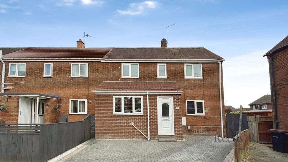 Main image of 2 bedroom Semi Detached House for sale, Fieldside, Pelton, Durham, DH2