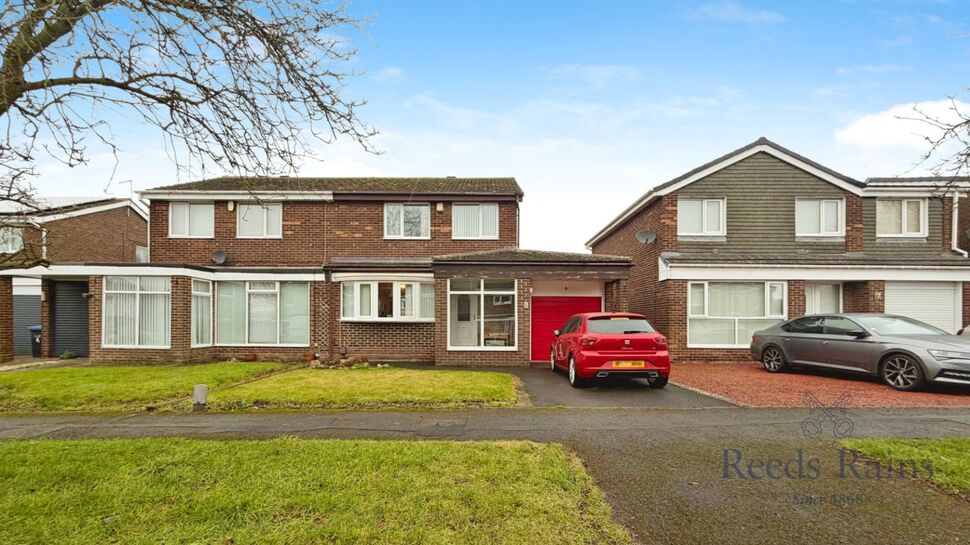 Main image of 3 bedroom Semi Detached House for sale, Leyburn Close, Ouston, Durham, DH2