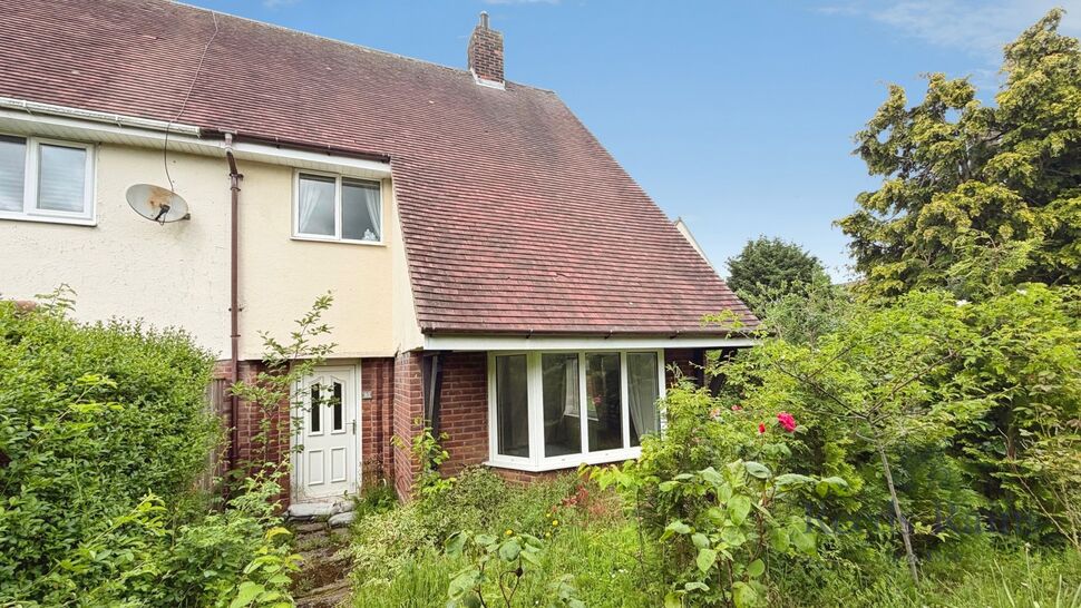 Main image of 2 bedroom End Terrace House for sale, The Oval, Ouston, Durham, DH2