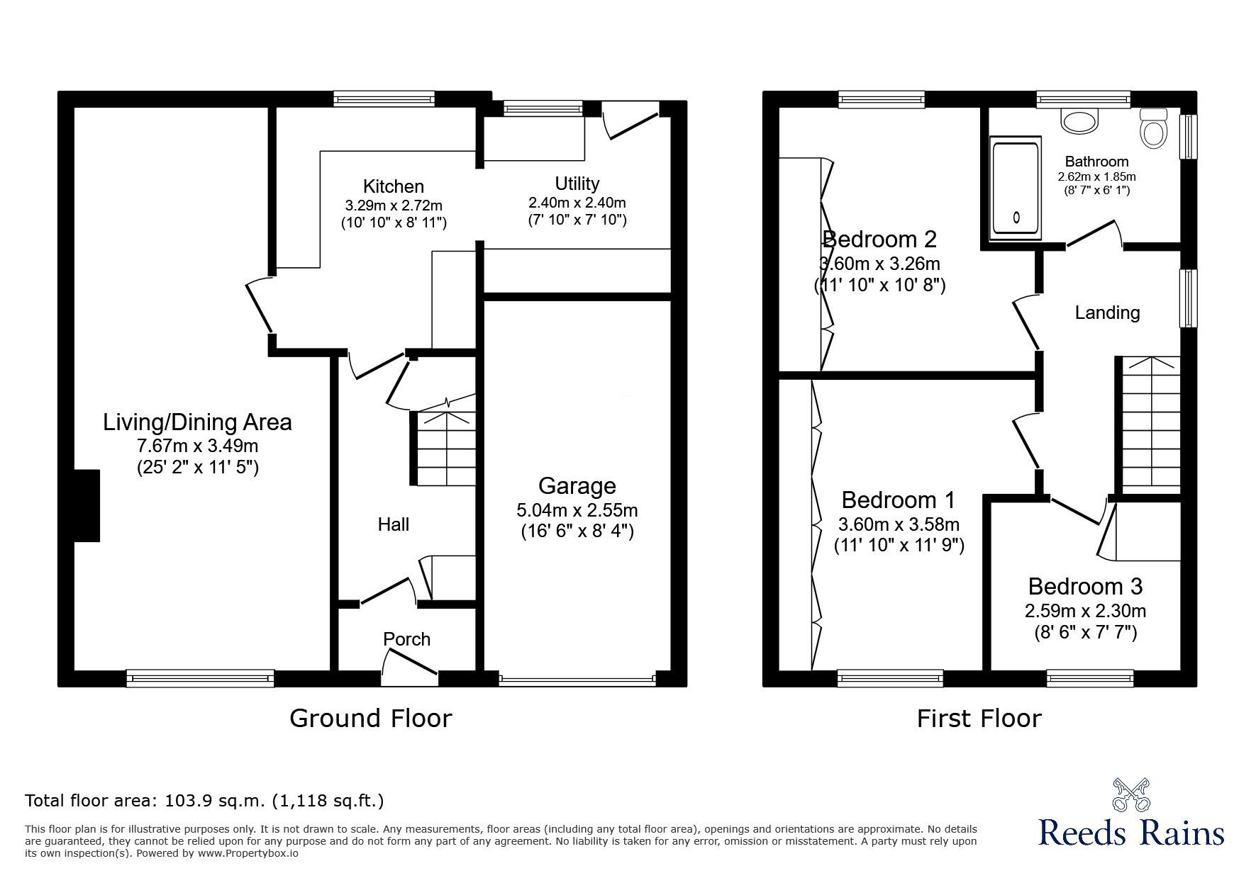 Floorplan of 3 bedroom Semi Detached House for sale, Mingarry, Birtley, Tyne and Wear, DH3