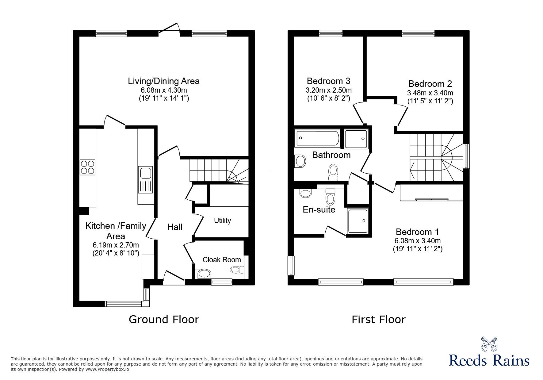 Floorplan of 3 bedroom Semi Detached House for sale, Sycamore Crescent, Birtley, Tyne and Wear, DH3