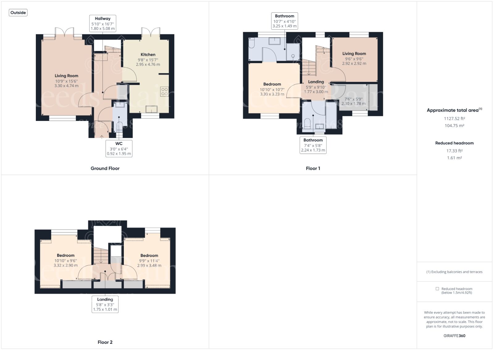 Floorplan of 5 bedroom Detached House for sale, Paper Mill Lane, Dartford, Kent, DA1