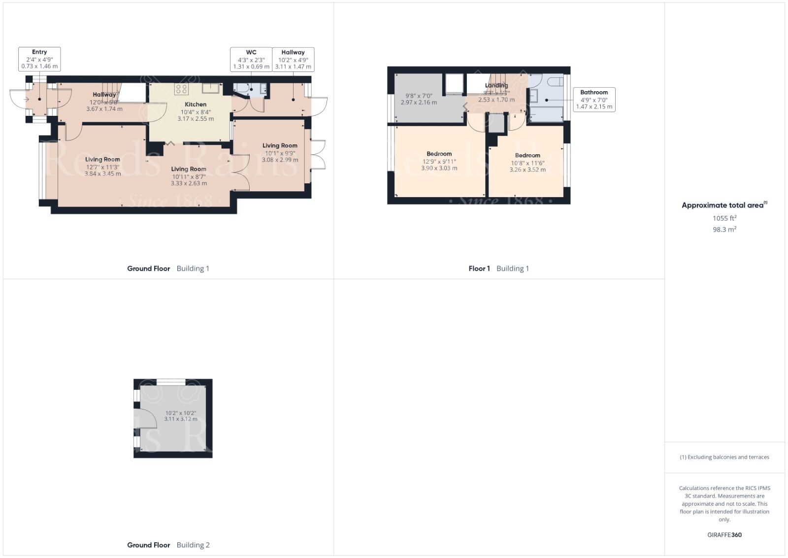 Floorplan of 3 bedroom Mid Terrace House for sale, Wickham Street, Welling, DA16