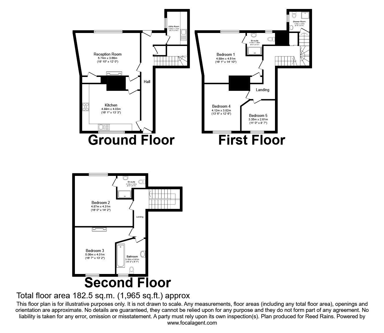 Floorplan of 2 bedroom Flat to rent, Prebends Field, Durham, DH1