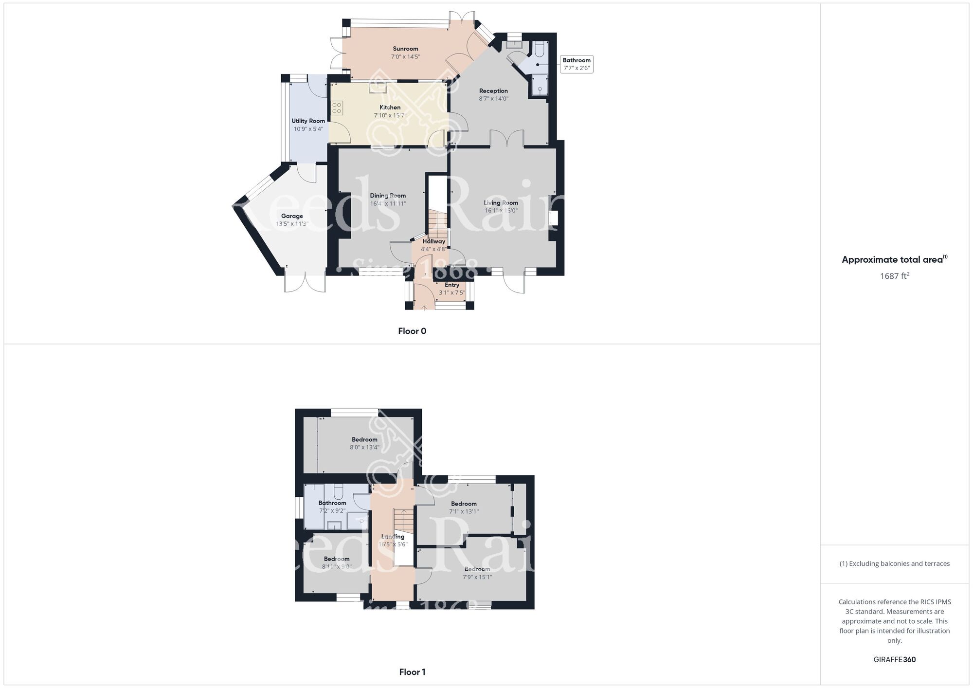 Floorplan of 4 bedroom Semi Detached House for sale, Shincliffe Mill Cottages, Shincliffe, Durham, DH1