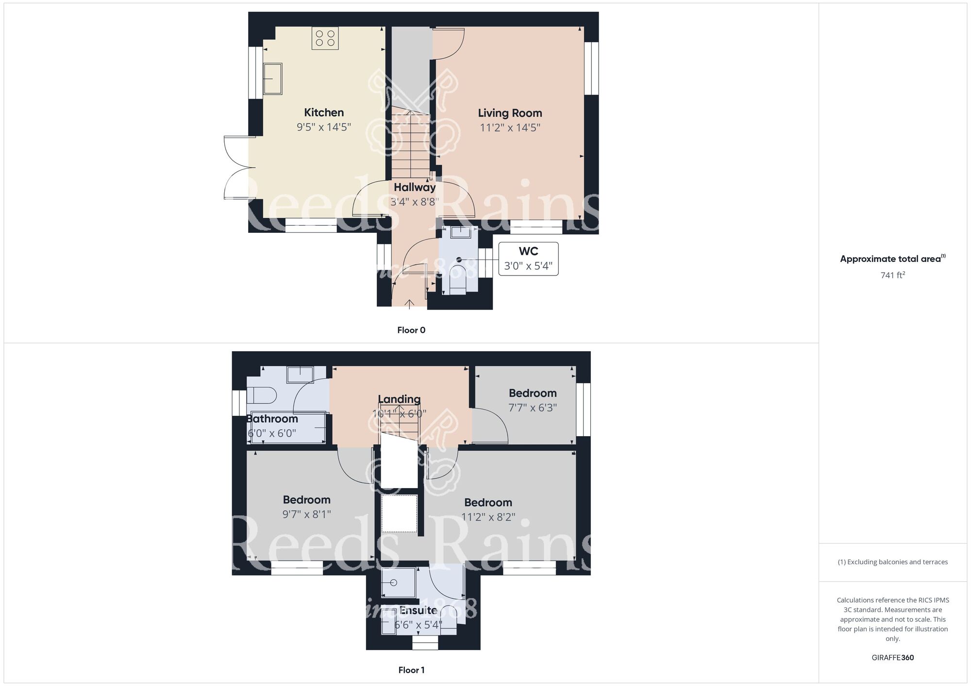 Floorplan of 3 bedroom Detached House for sale, Maxey Drive, Middlestone Moor, Durham, DL16