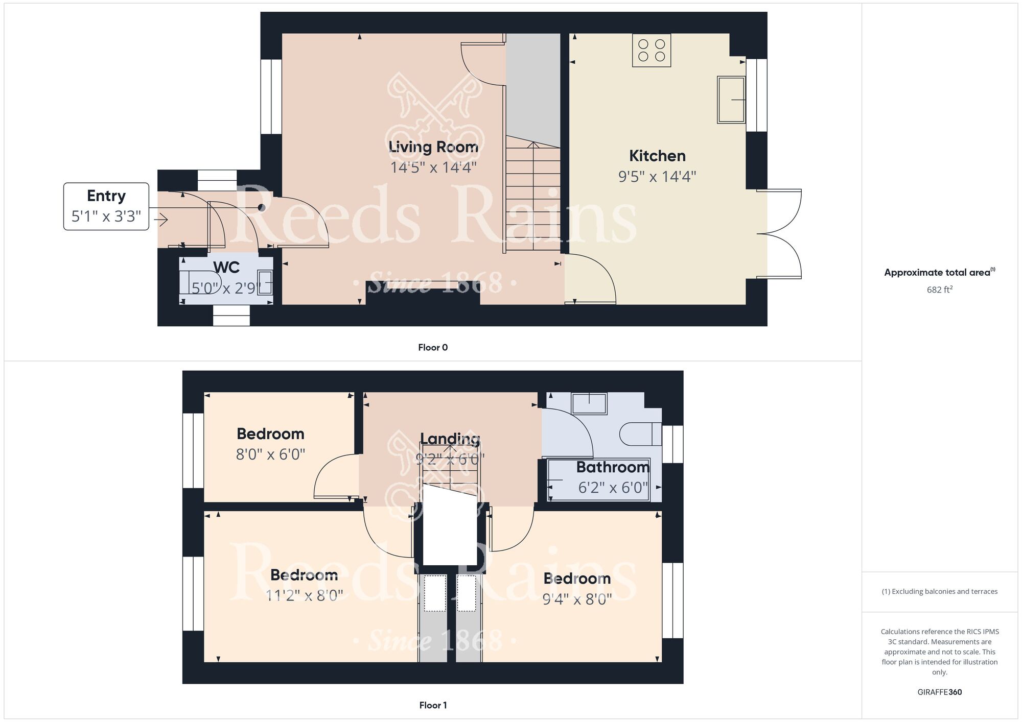 Floorplan of 3 bedroom Semi Detached House for sale, Maxey Drive, Middlestone Moor, Durham, DL16