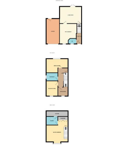 Floorplan of 3 bedroom End Terrace House for sale, Wellhouse Road, Newton Aycliffe, Durham, DL5