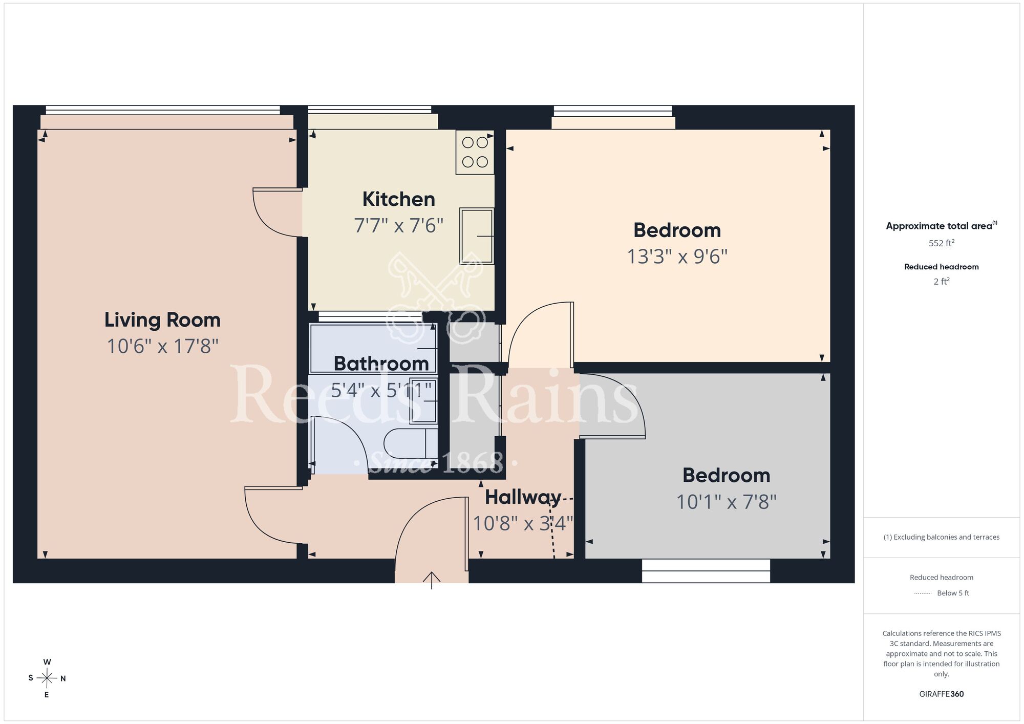 Floorplan of 2 bedroom Flat to rent, Alnwick Road, Durham, DH1