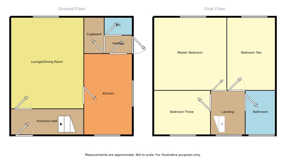 Floorplan of 3 bedroom Mid Terrace House to rent, Ainsford Road, Withington, Manchester, M20