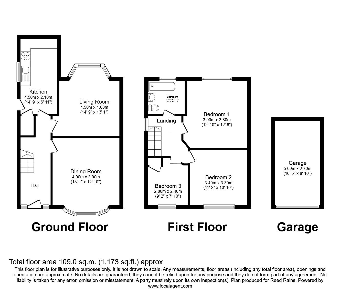 Floorplan of 3 bedroom Semi Detached House for sale, Grangethorpe Drive, Manchester, Greater Manchester, M19