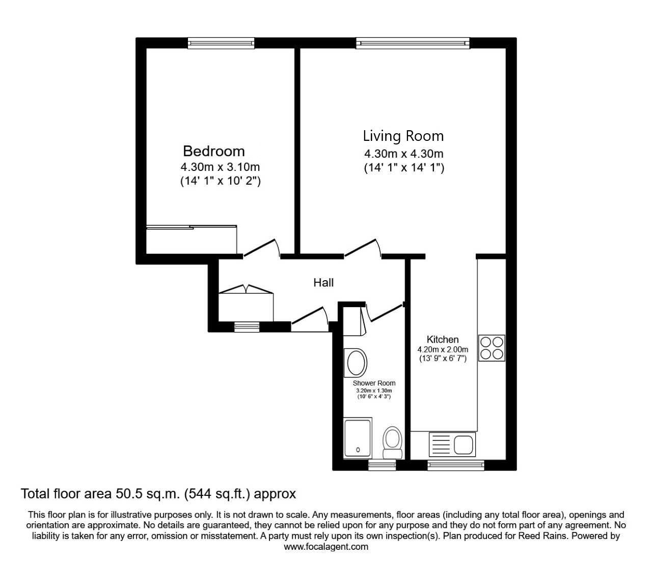 1 bedroom Flat for sale, The Beeches, Manchester, M20 | £200,000