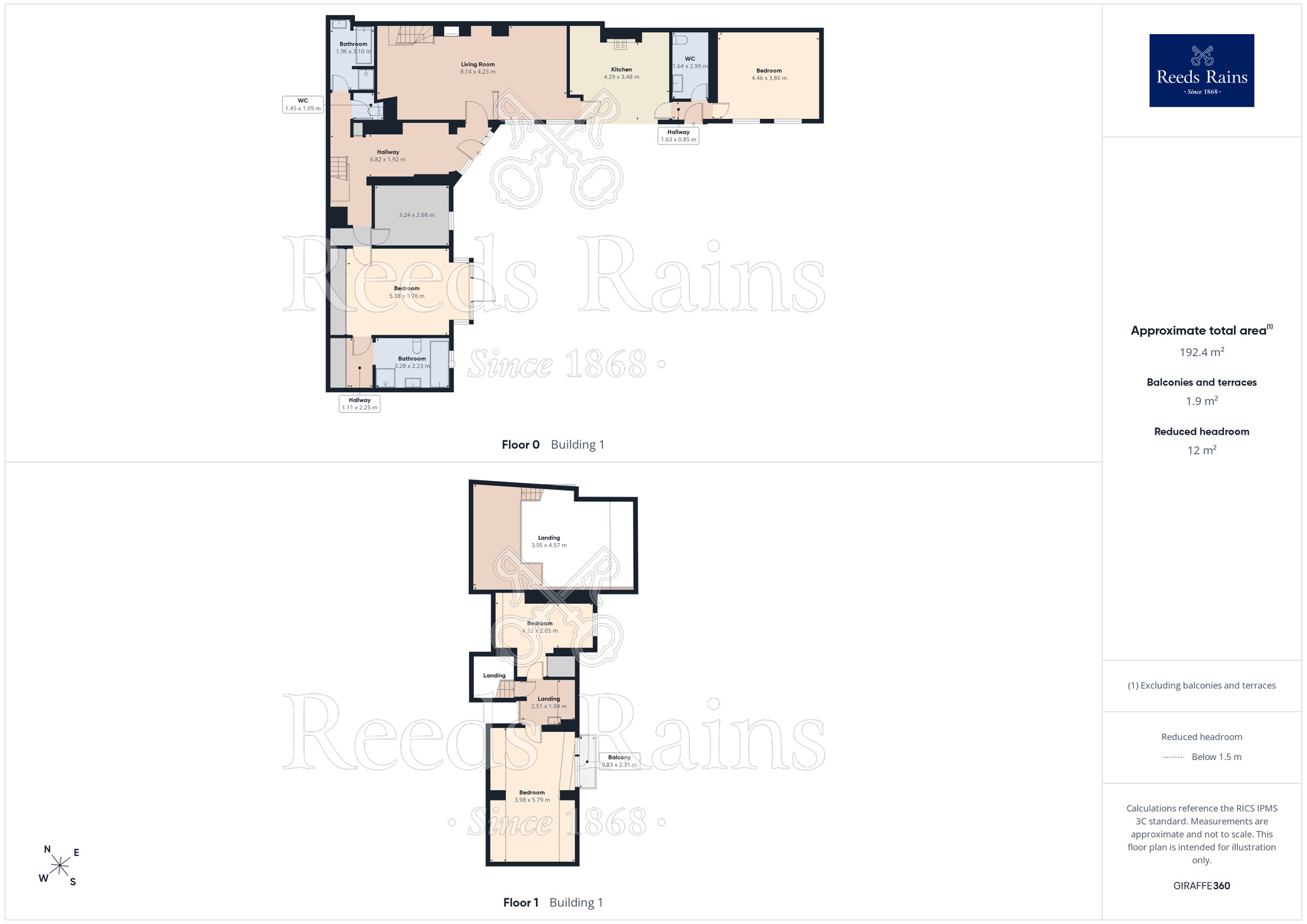 Floorplan of 5 bedroom Detached House for sale, Parkfield Road South, Didsbury, Greater Manchester, M20