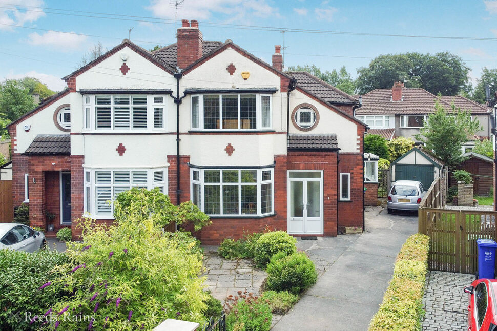 Main image of 3 bedroom Semi Detached House for sale, Dene Road, Didsbury, Greater Manchester, M20