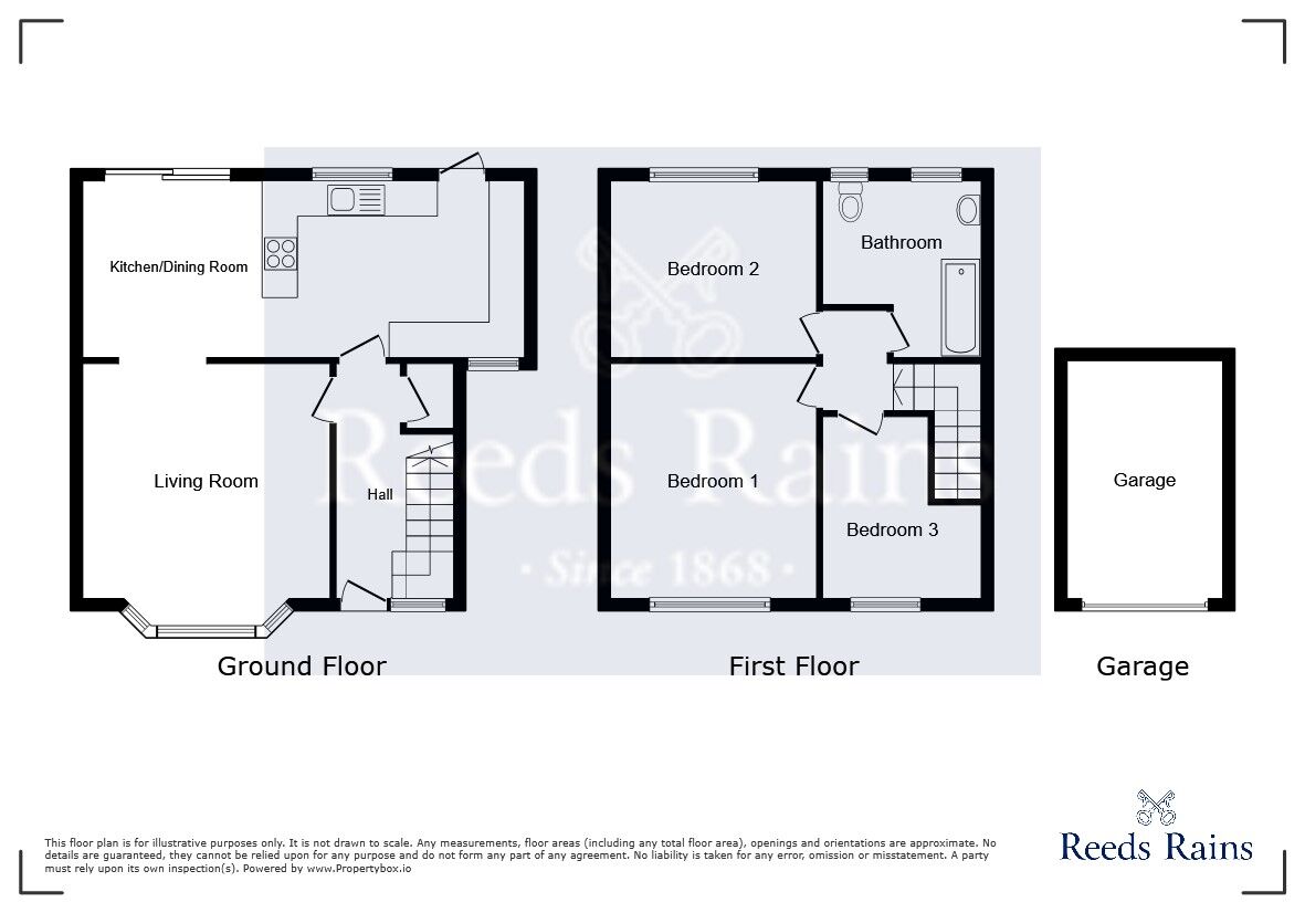 Floorplan of 3 bedroom Semi Detached House to rent, Norview Drive, Manchester, Greater Manchester, M20