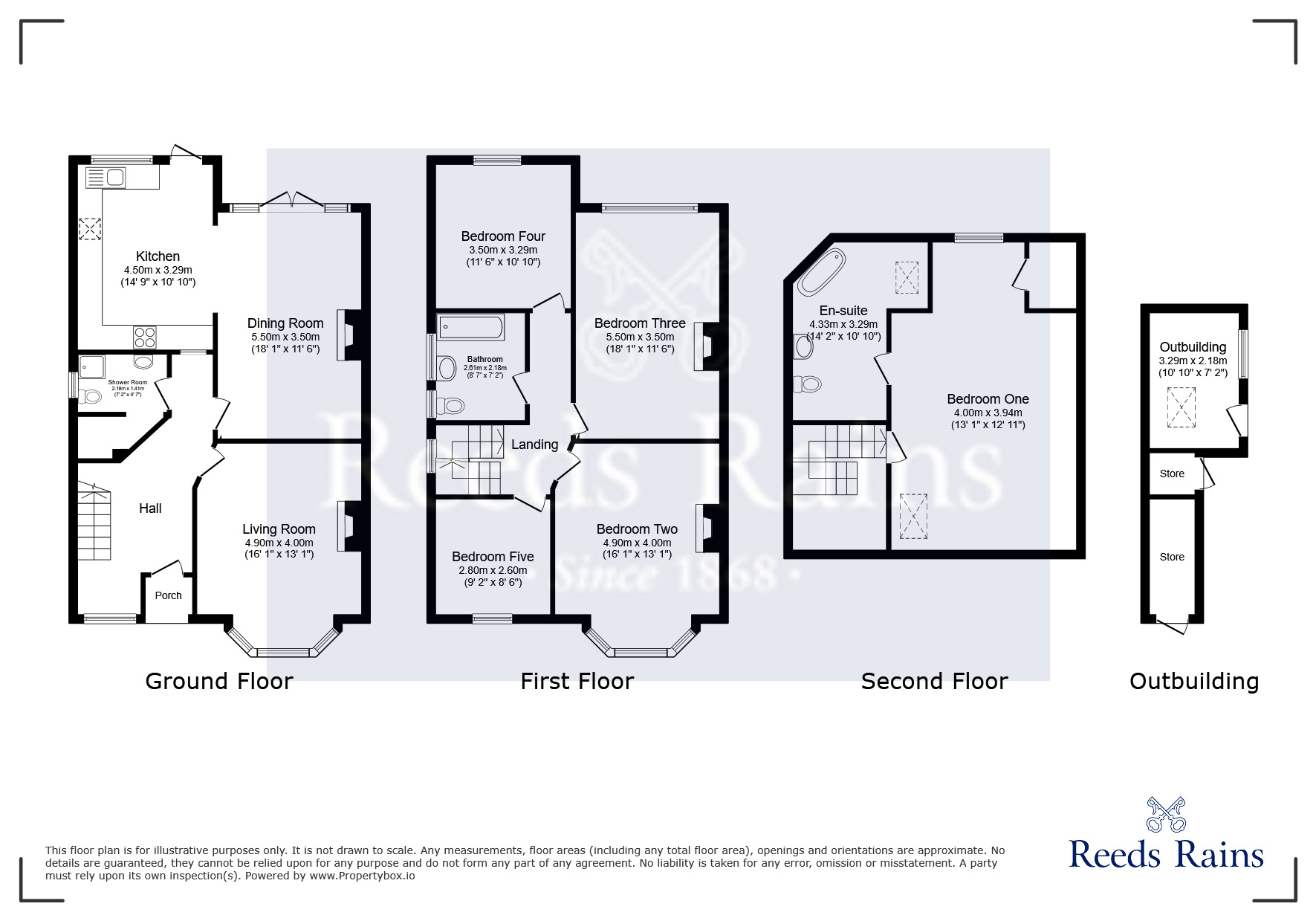 Floorplan of 5 bedroom Semi Detached House for sale, Sheringham Road, Manchester, Greater Manchester, M14
