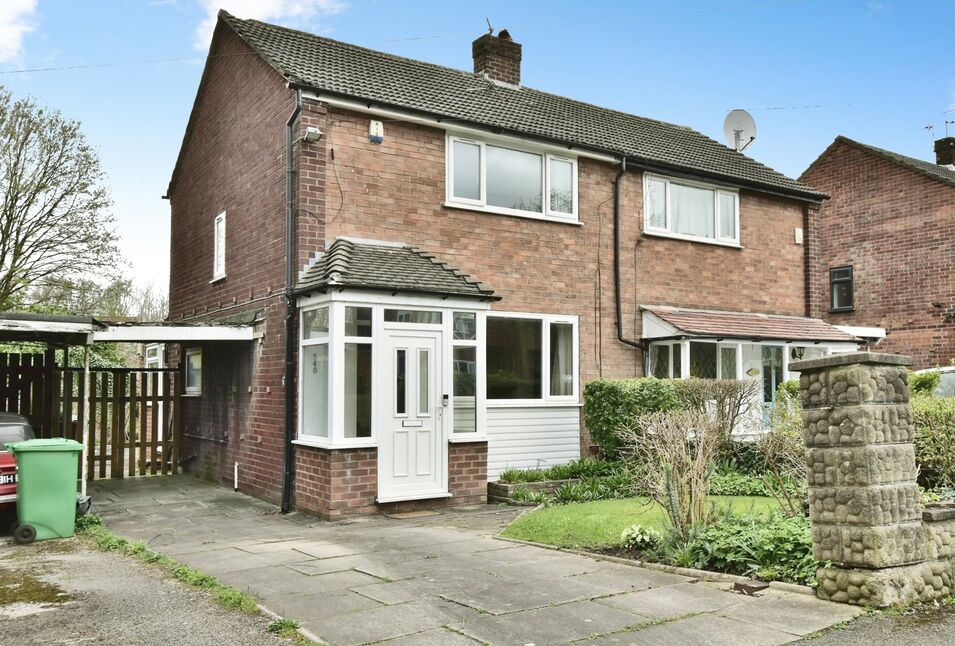 Main image of 2 bedroom Semi Detached House for sale, Parrs Wood Road, Manchester, Greater Manchester, M20