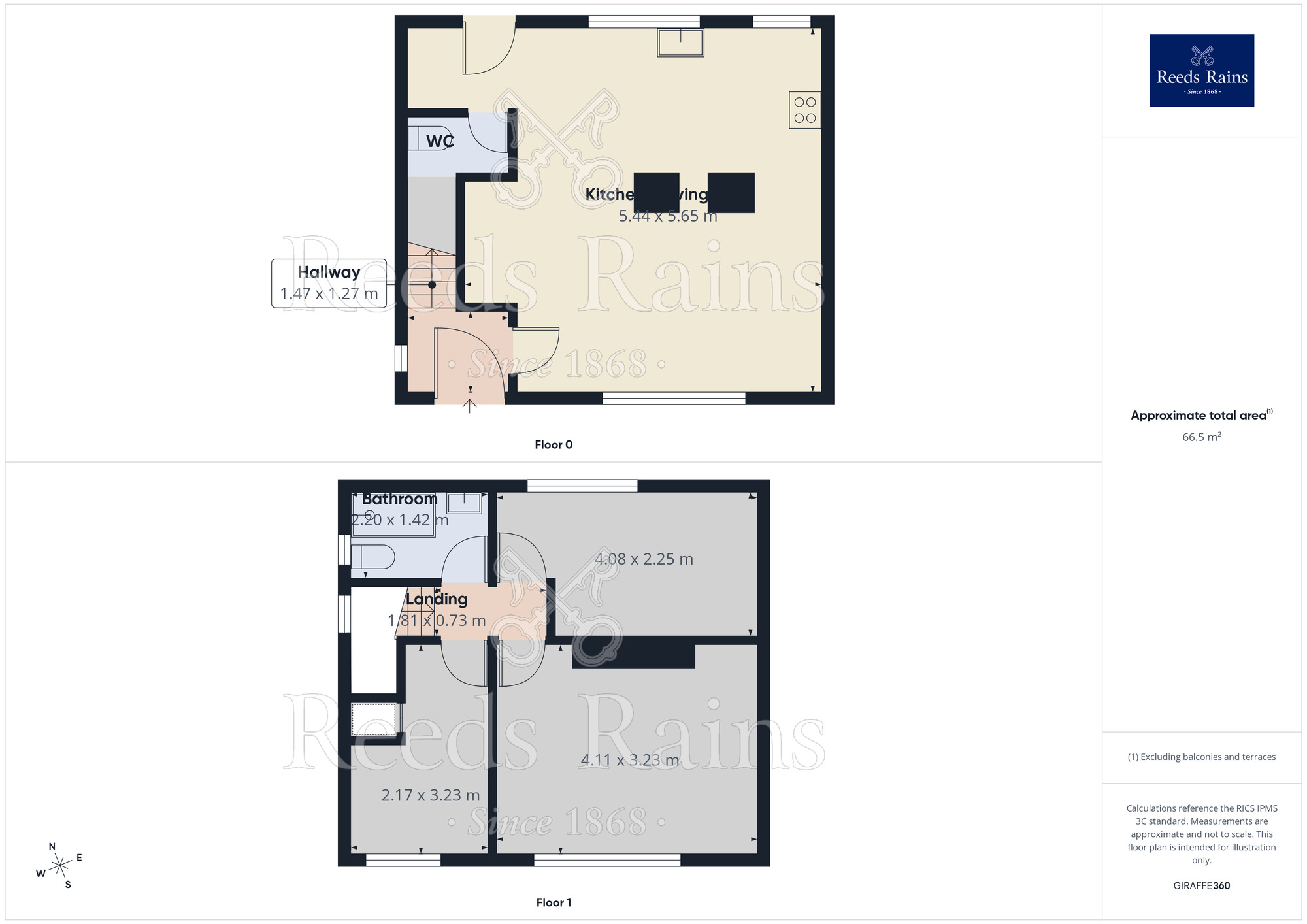 Floorplan of 3 bedroom Semi Detached House to rent, Shawbrook Road, Manchester, Greater Manchester, M19