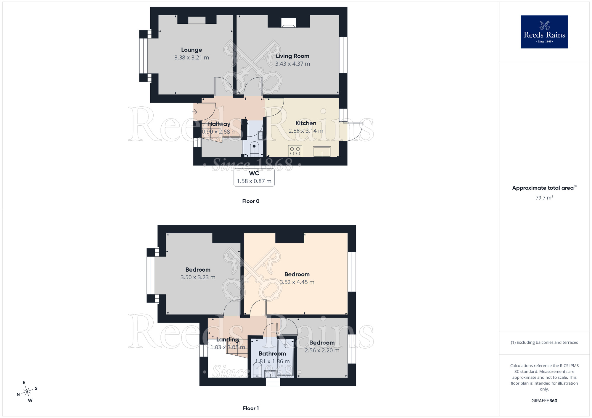 Floorplan of 3 bedroom Semi Detached House for sale, Shawbrook Road, Manchester, Greater Manchester, M19