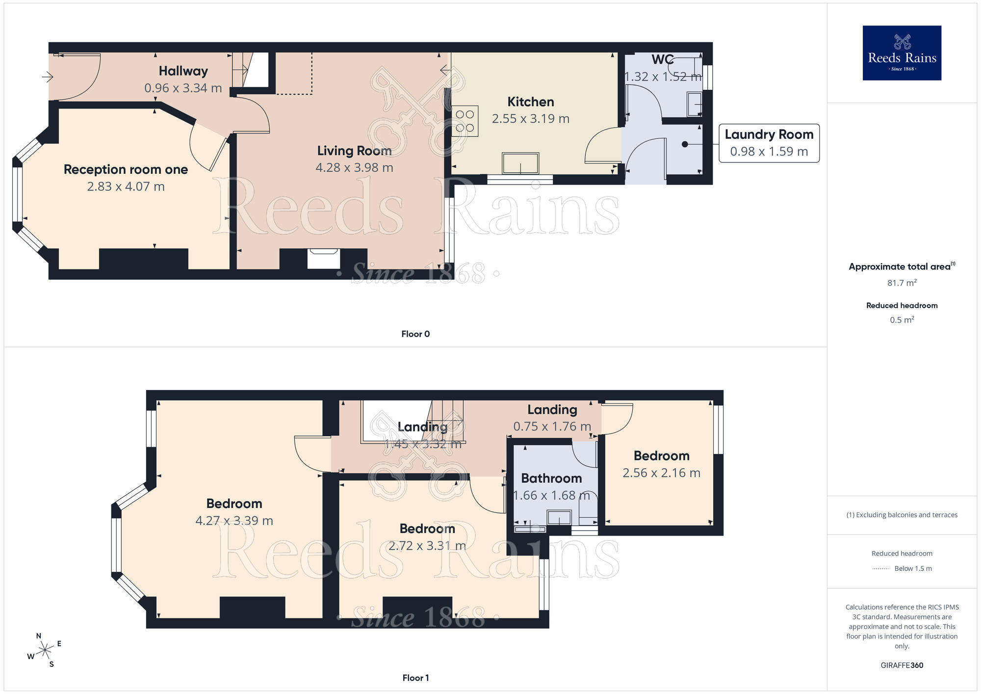 Floorplan of 3 bedroom Mid Terrace House for sale, Lloyd Street South, Manchester, Greater Manchester, M14