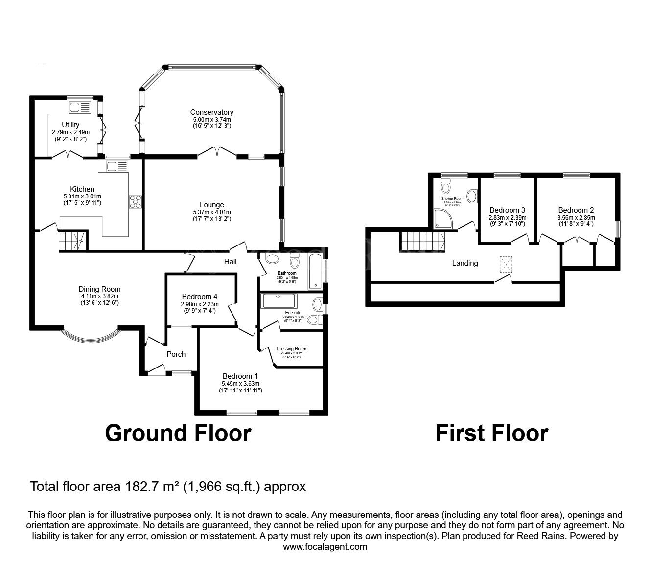 Floorplan of 4 bedroom Detached House for sale, Cross Field Drive, Woodsetts, South Yorkshire, S81