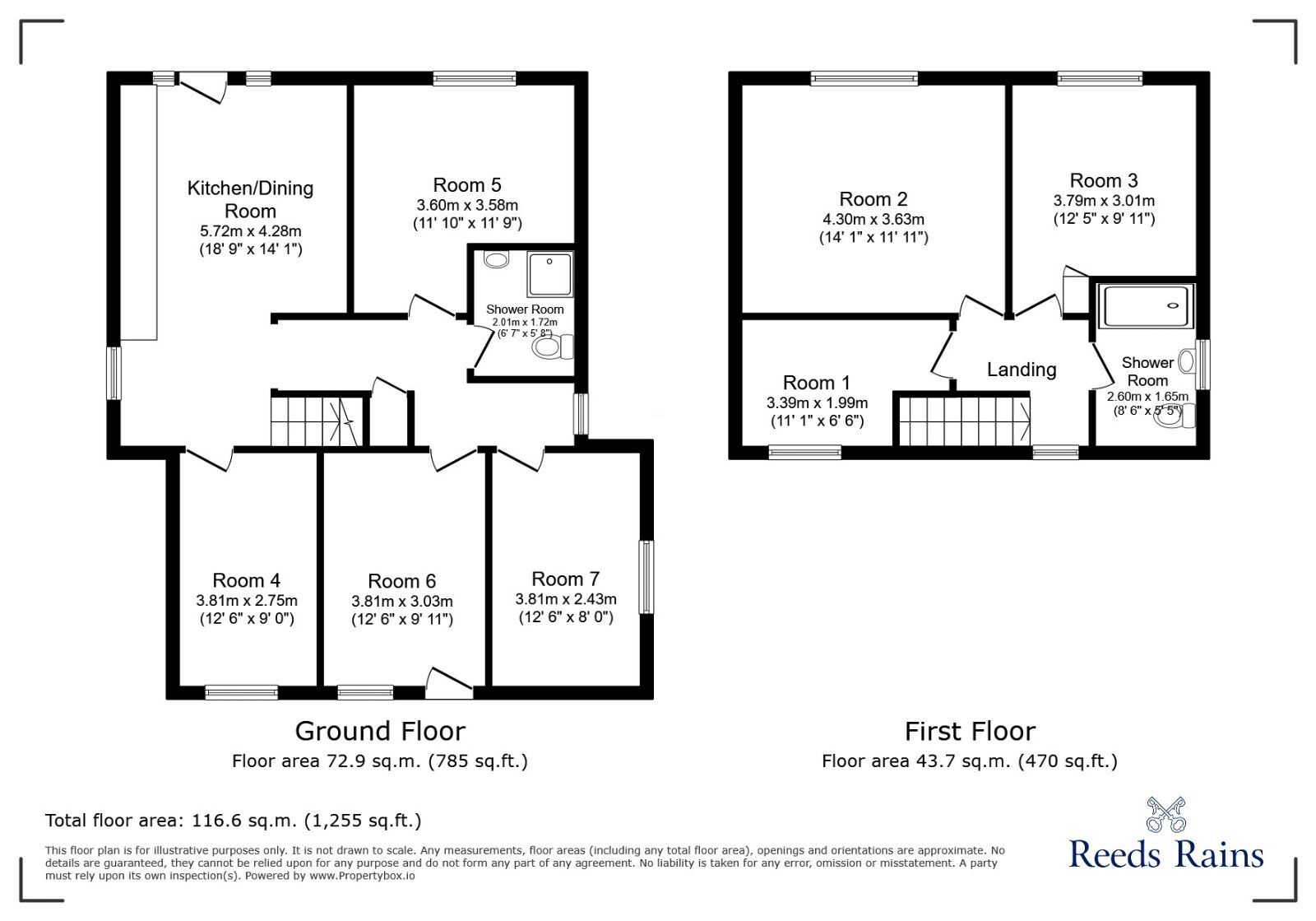 Floorplan of 7 bedroom Detached House for sale, Woodland Drive, North Anston, South Yorkshire, S25