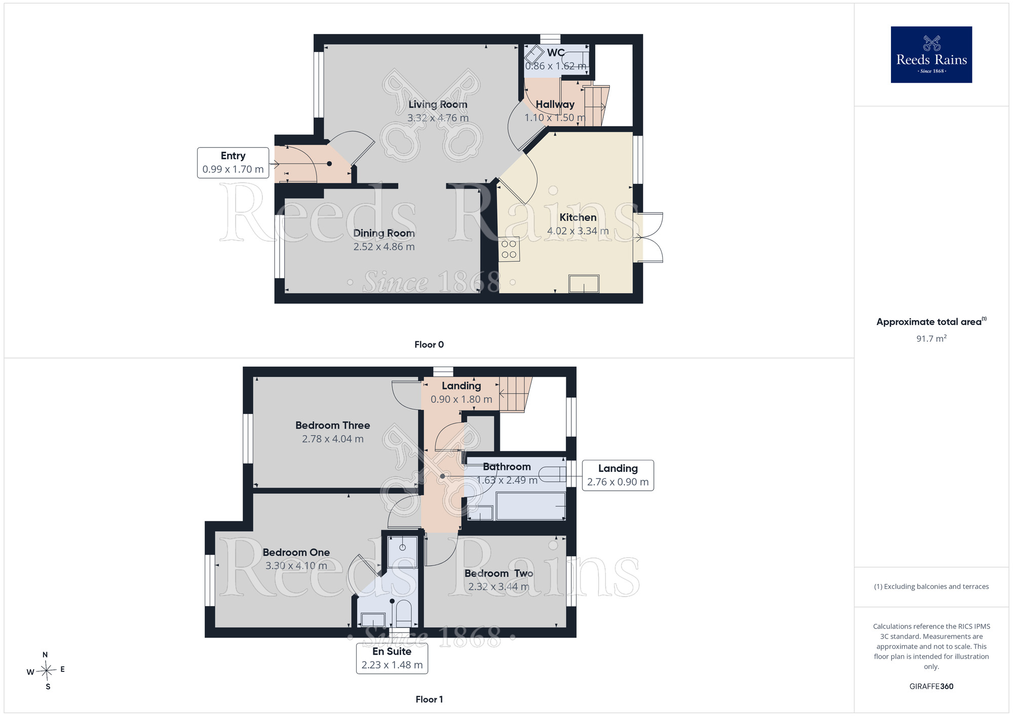 Floorplan of 3 bedroom Detached House for sale, St. Pancras Close, Dinnington, South Yorkshire, S25