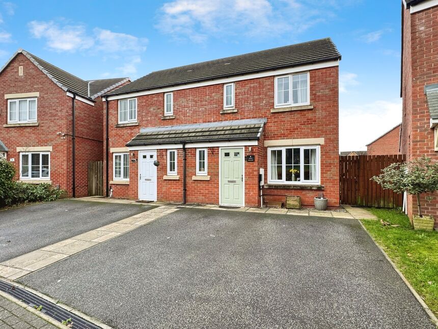 Main image of 3 bedroom Semi Detached House for sale, Candle Crescent, Thurcroft, South Yorkshire, S66