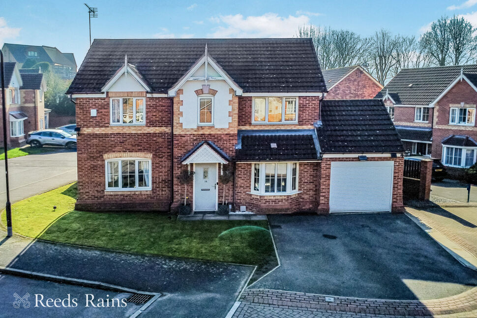 Main image of 4 bedroom Detached House for sale, Hanging Bank Court, North Anston, South Yorkshire, S25