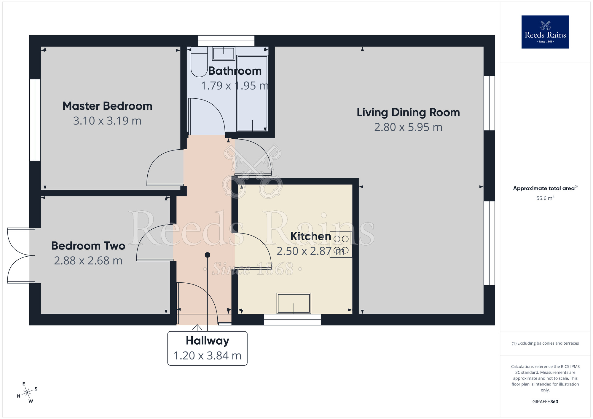 Floorplan of 2 bedroom Detached Bungalow for sale, Alexandra Road, Swallownest, South Yorkshire, S26