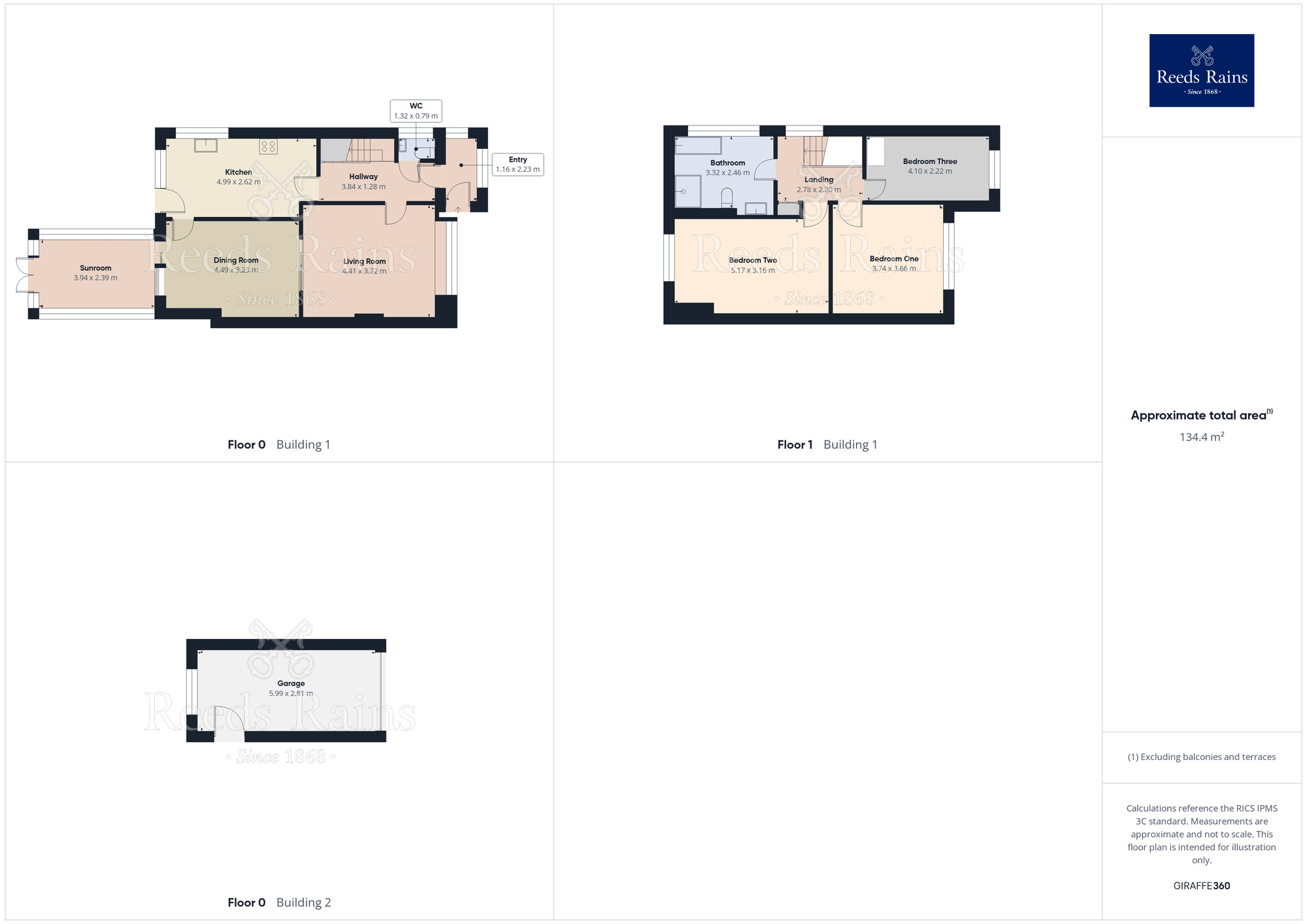 Floorplan of 3 bedroom Semi Detached House for sale, Rackford Road, North Anston, South Yorkshire, S25