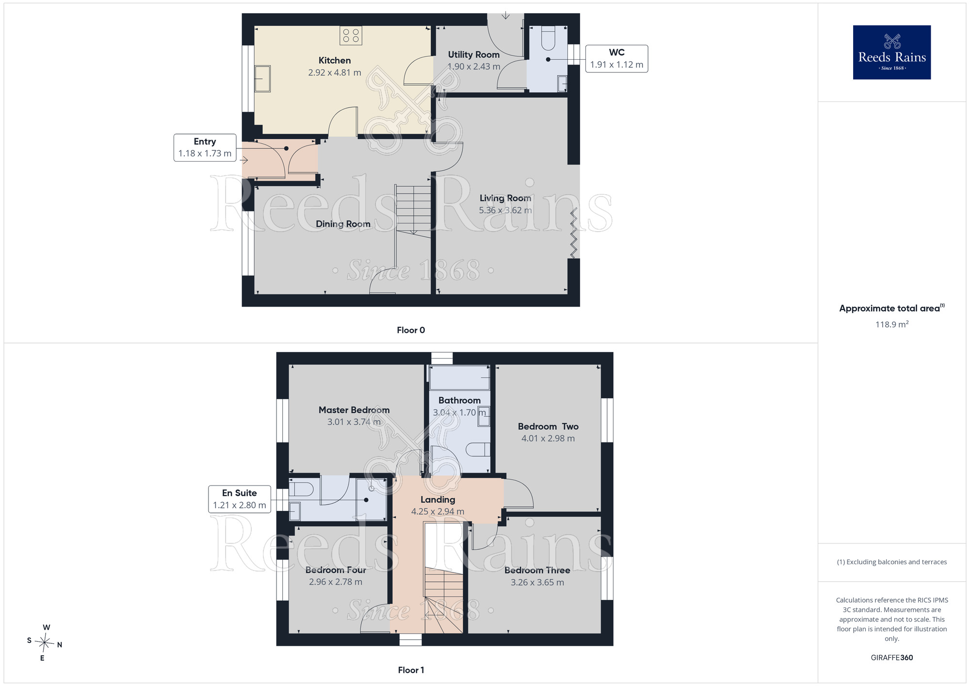 Floorplan of 4 bedroom Detached House for sale, Main Street, North Anston, South Yorkshire, S25