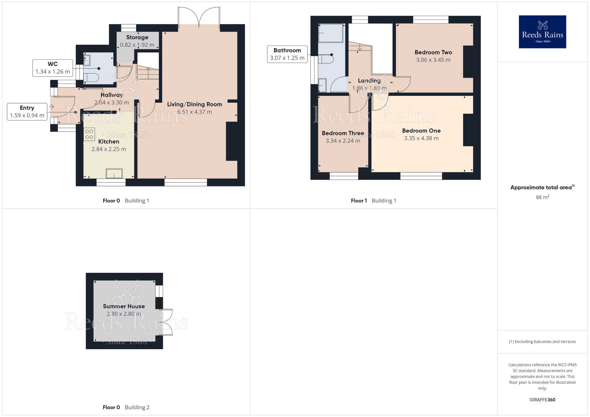 Floorplan of 3 bedroom Semi Detached House for sale, Aughton Road, Aughton, South Yorkshire, S26