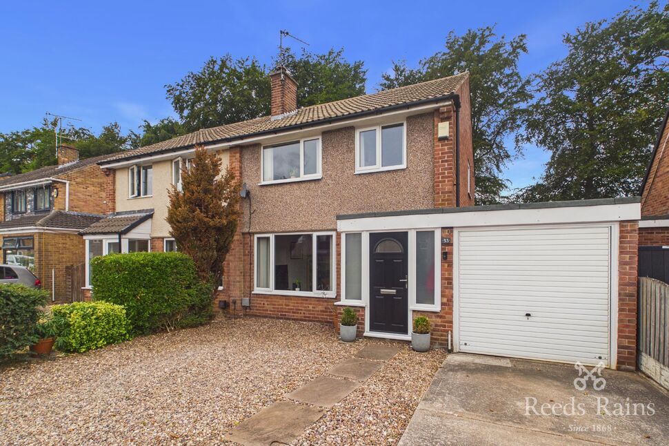 Main image of 3 bedroom Semi Detached House for sale, Netherthorpe Way, North Anston, South Yorkshire, S25