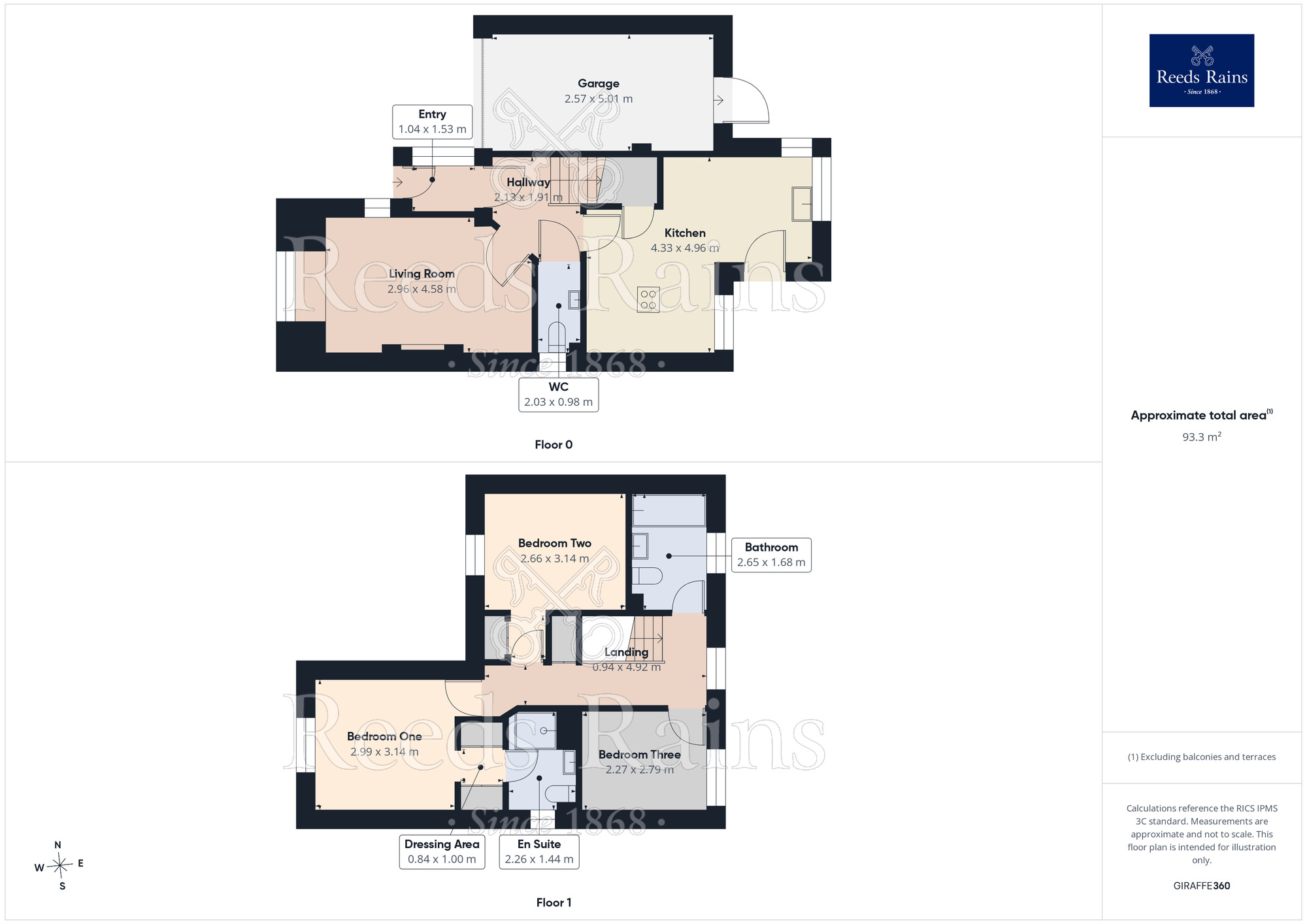 Floorplan of 3 bedroom Detached House for sale, Shorelark Way, Gateford, Nottinghamshire, S81