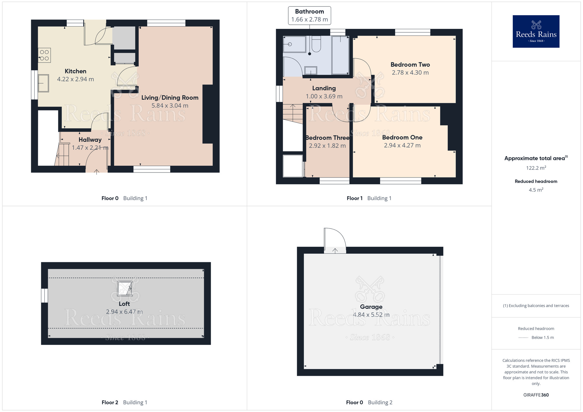 Floorplan of 3 bedroom End Terrace House for sale, Manor Road, Dinnington, South Yorkshire, S25