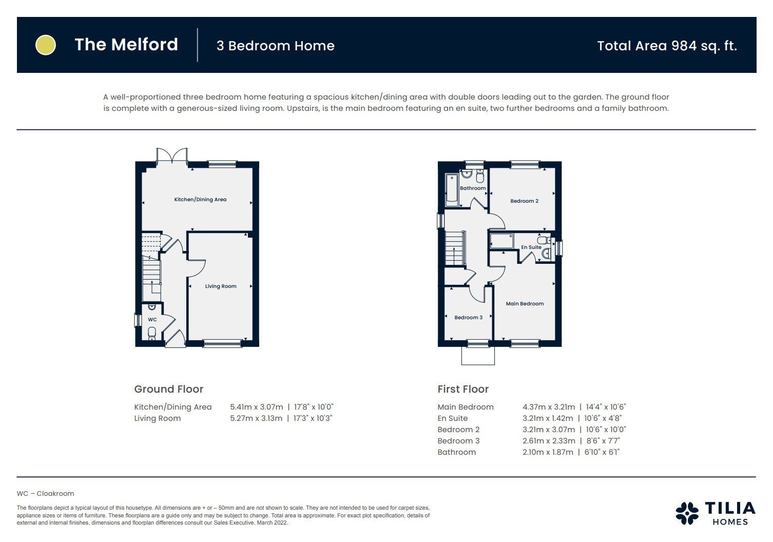 Floorplan of 3 bedroom Detached House for sale, Montgomery Place, Market Drayton, Shropshire, TF9
