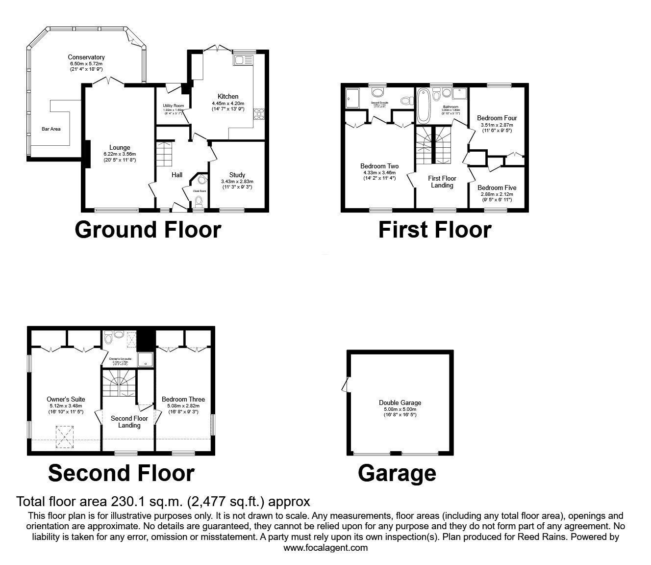Floorplan of 5 bedroom Detached House for sale, Joules Drive, Stone, Staffordshire, ST15
