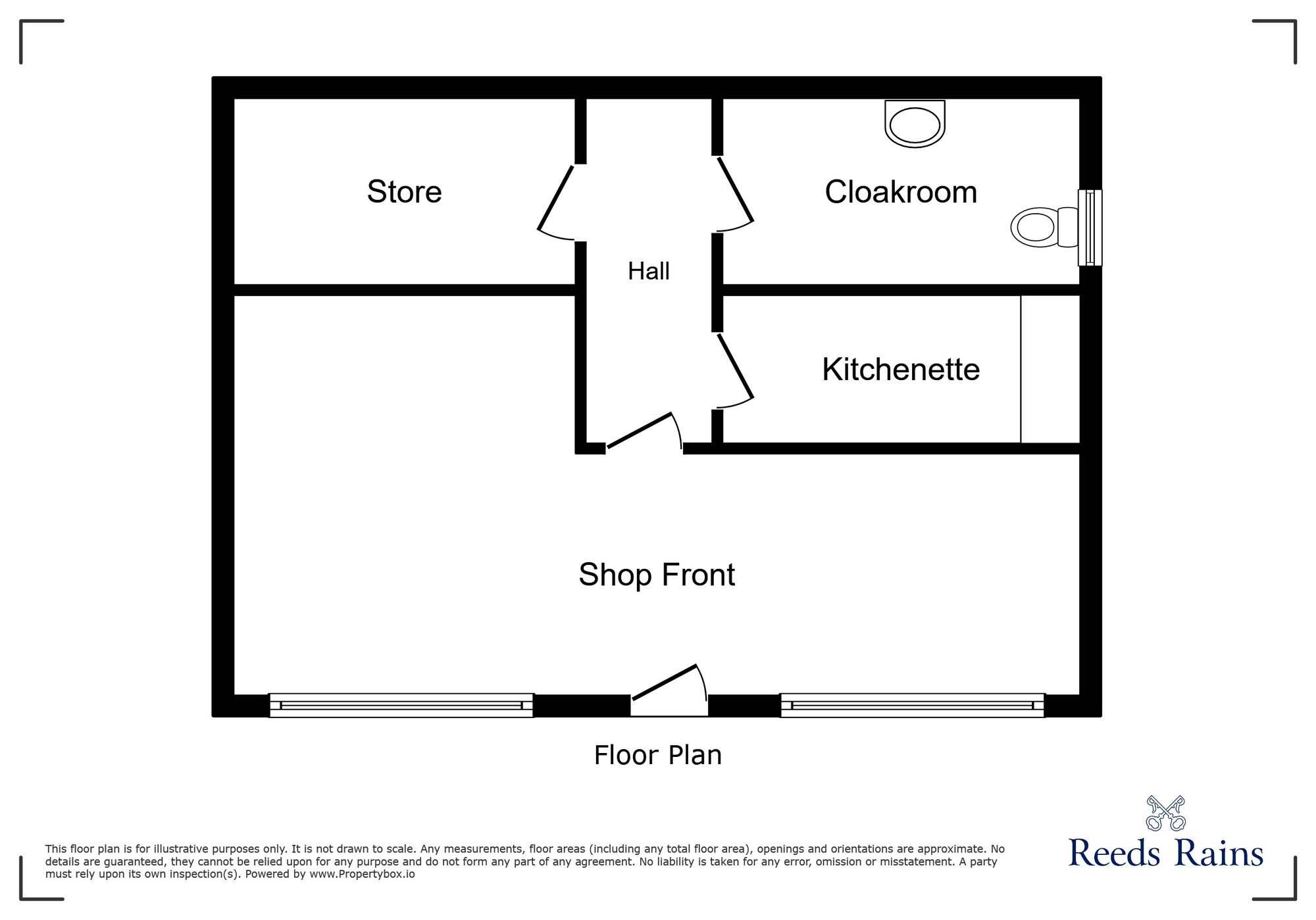 Floorplan of Detached Room to rent, High Street, Eccleshall, Staffordshire, ST21