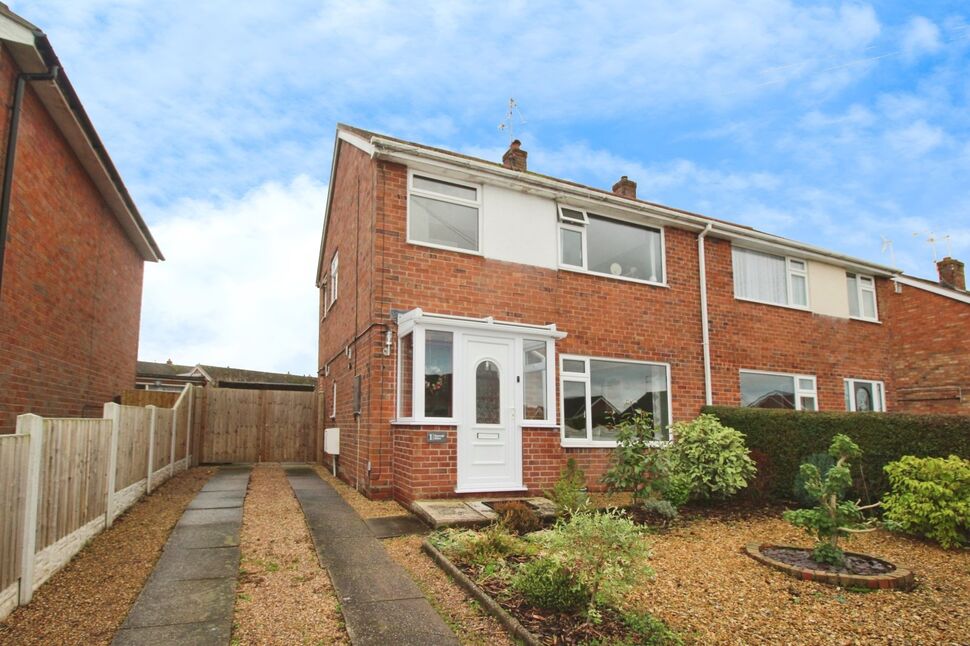 Main image of 3 bedroom Semi Detached House for sale, Farcroft Drive, Market Drayton, Shropshire, TF9