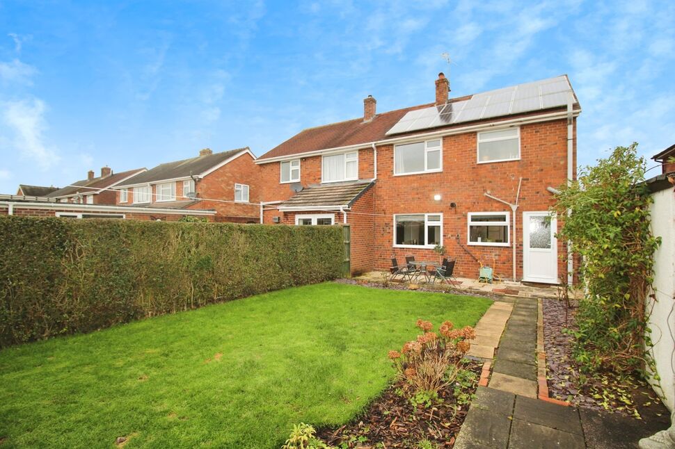 Rear Garden & Garage