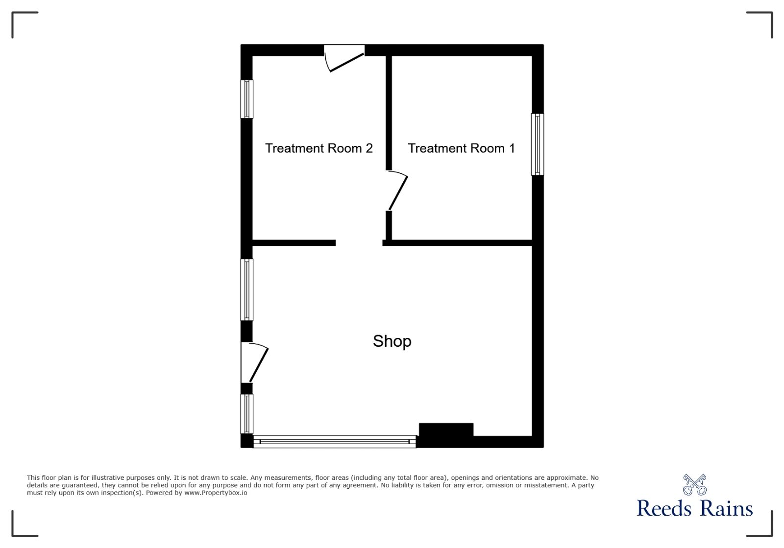 Floorplan of Property to rent, Selwyn Court, Castle Street, Staffordshire, ST21