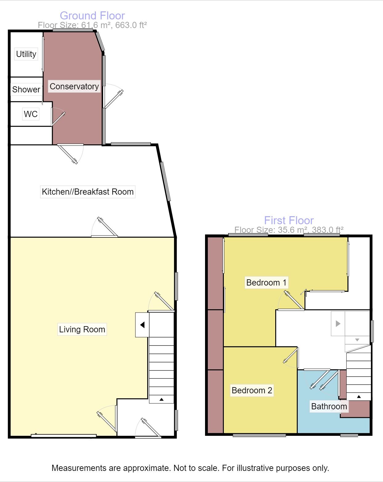 2 bedroom Semi Detached House for sale, Seaford Lane, Naunton Beauchamp