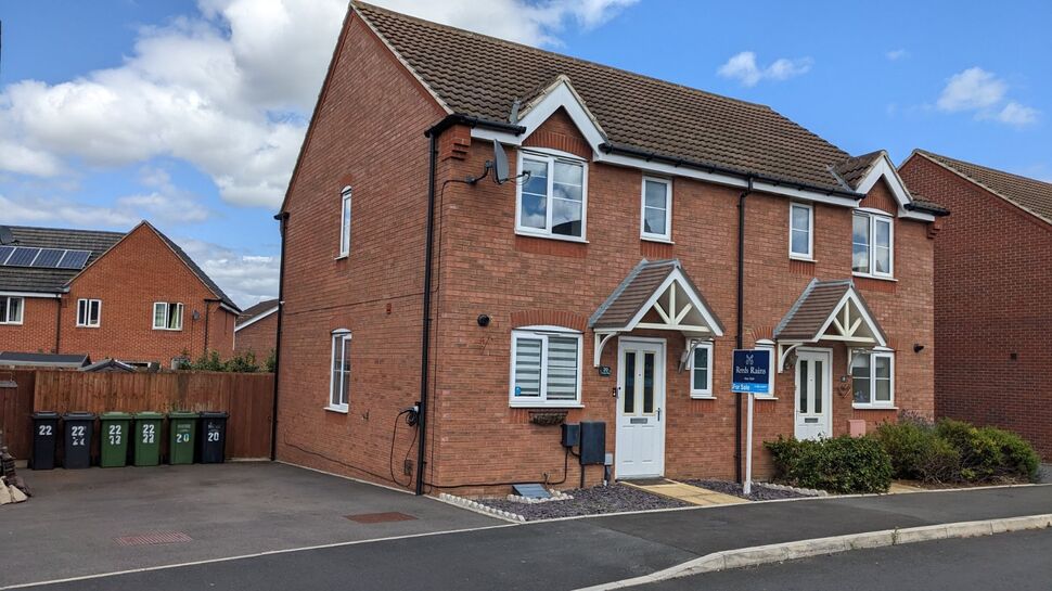 Main image of 3 bedroom Semi Detached House for sale, Crump Way, Evesham, Worcestershire, WR11
