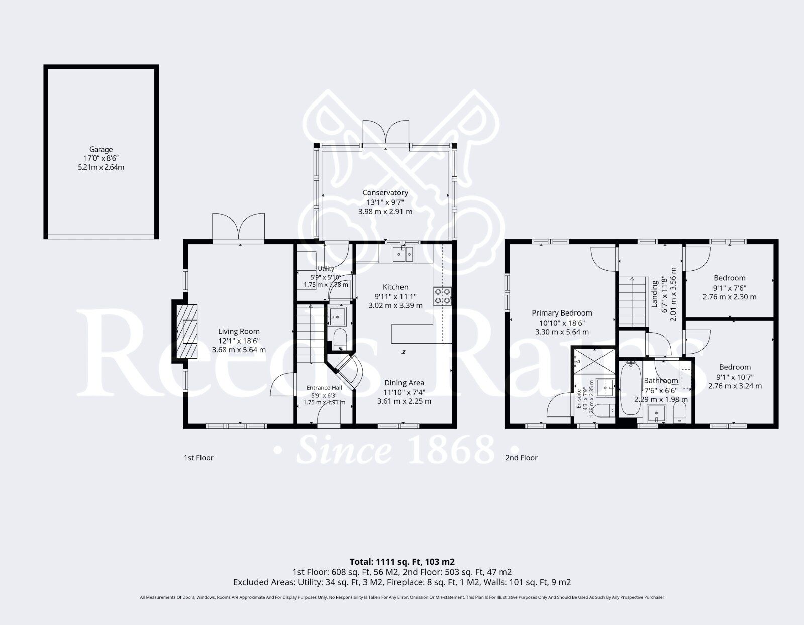 Floorplan of 3 bedroom Detached House for sale, Snaffle Way, Evesham, Worcestershire, WR11