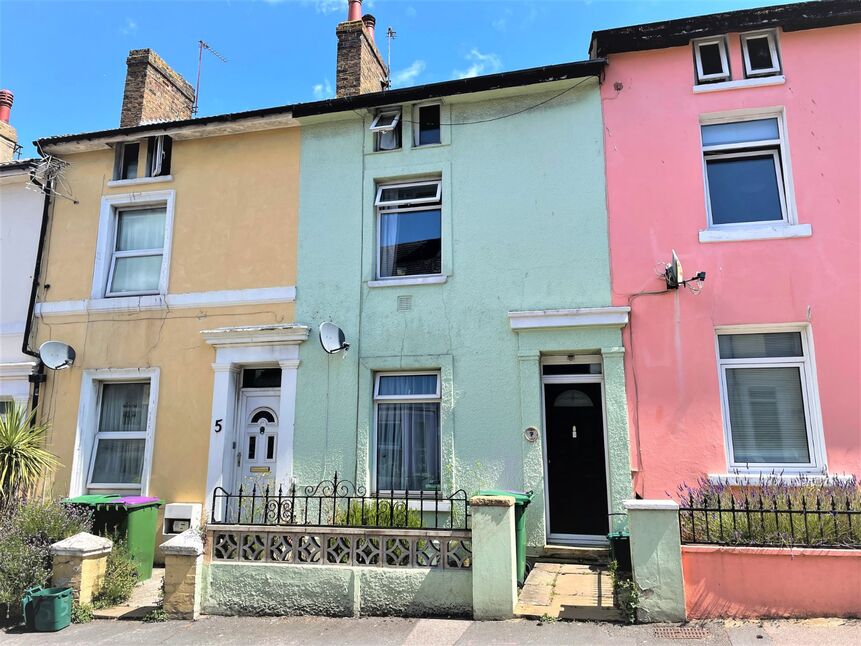 Main image of 3 bedroom Mid Terrace House for sale, Harvey Street, Folkestone, CT20