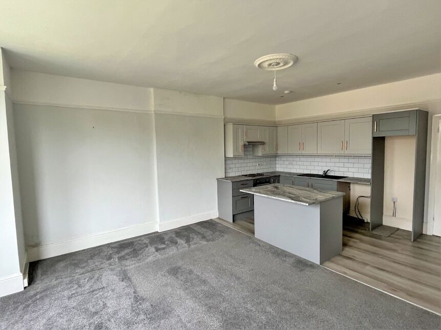 Open Plan Living Room & Kitchen