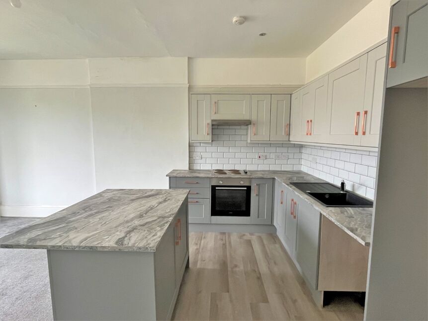 Open Plan Living Room & Kitchen